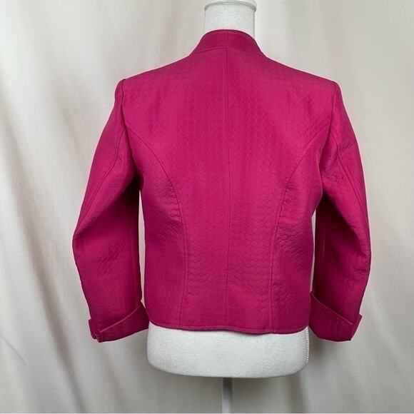 A La Carte Pink BarbieCore Party Event Jacket NWOT Size XS - Picture 5 of 11